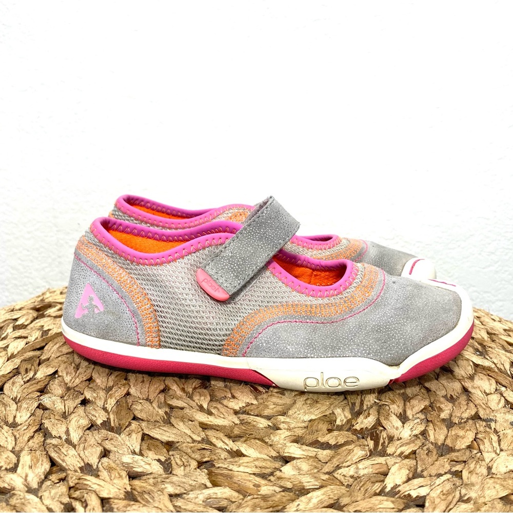 Plae emme maryjane silver pink Mary Jane sandals